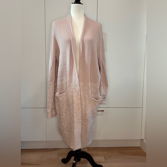 LULULEMON Long cardigan cashmere  rose pale - Picture 2 of 11
